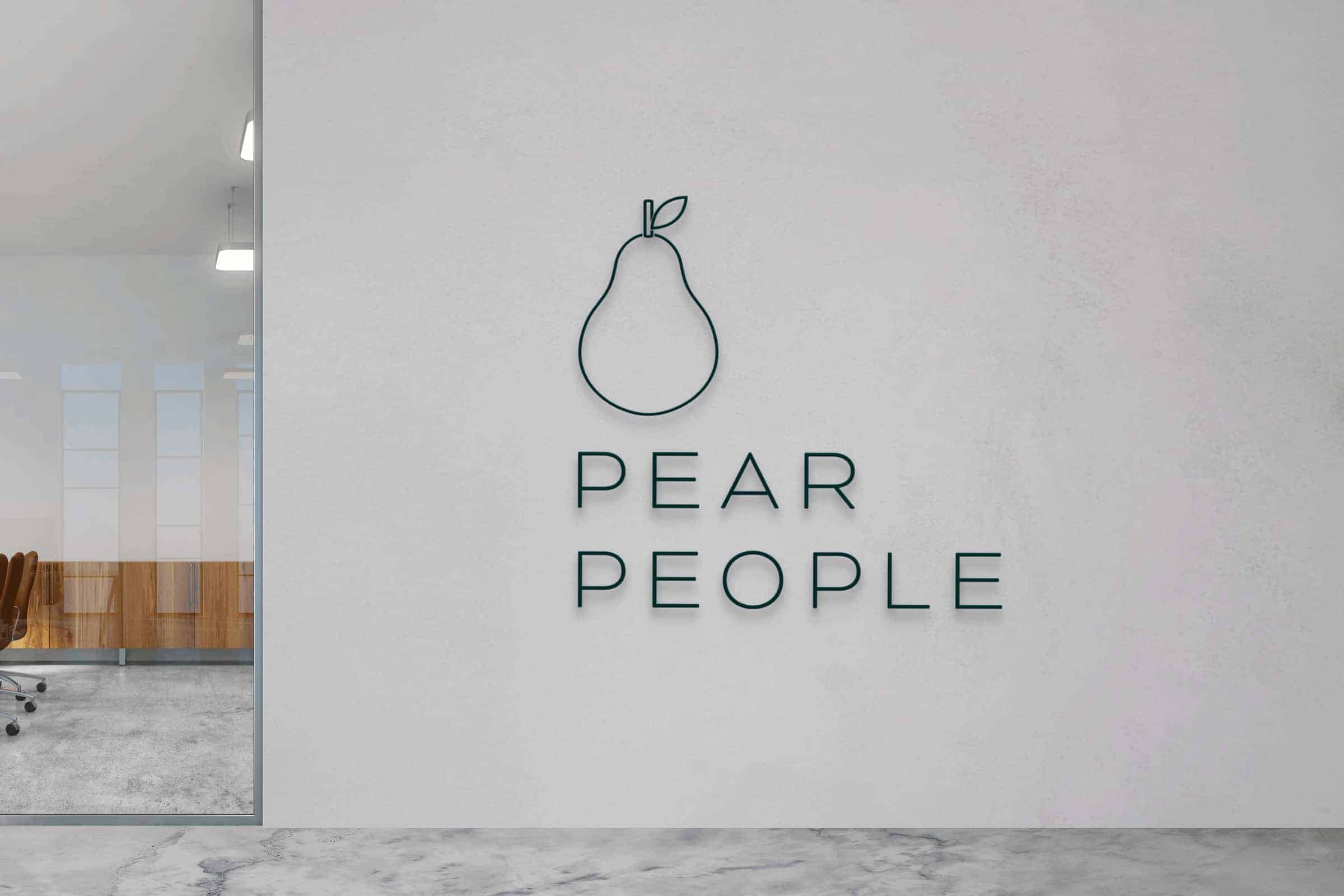 Seedling Digital's pear people logo represents their Gold Coast-based business in Australia.